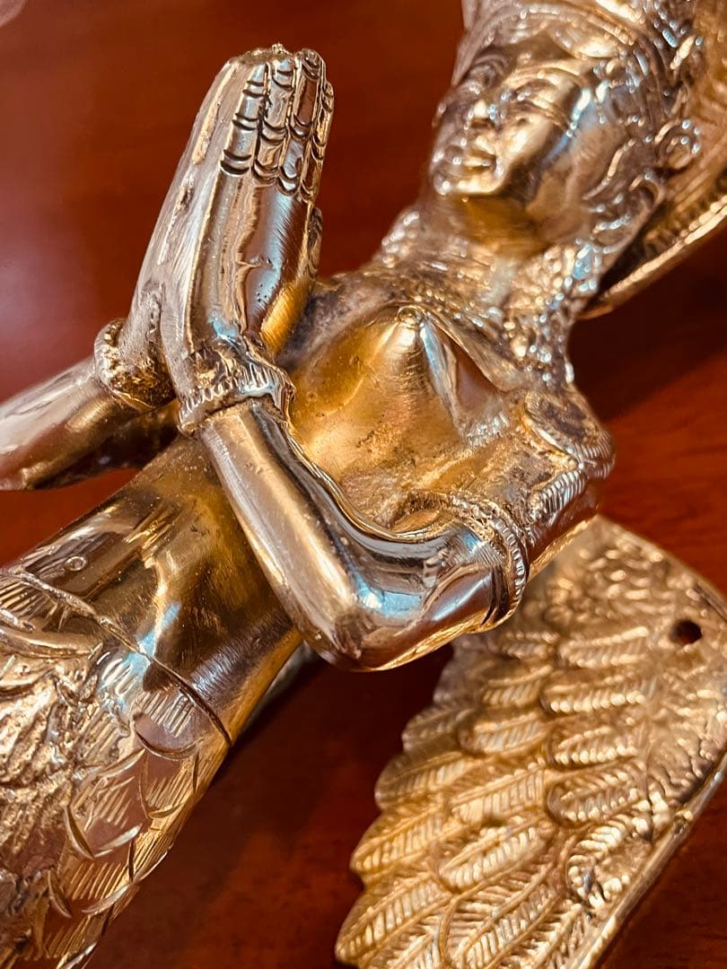 新品 送料無料 ドアハンドル ナーガ 蛇神 竜神約32㎝特大⑦