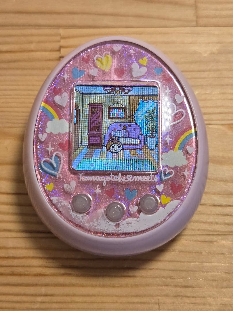 【動作確認済】たまごっちみーつ　メルヘン　ピンク