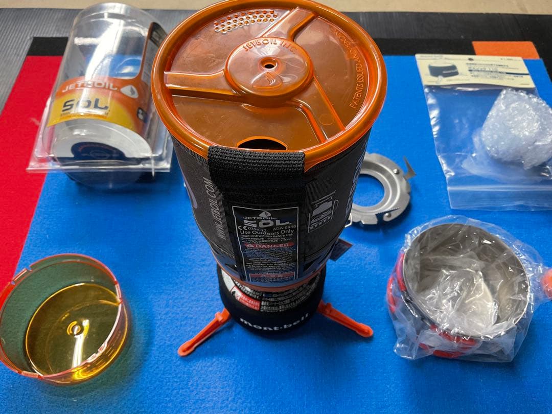 希少レア　JETBOIL・SOL新品未点火セット(0.8アルミポット)寒冷地仕様