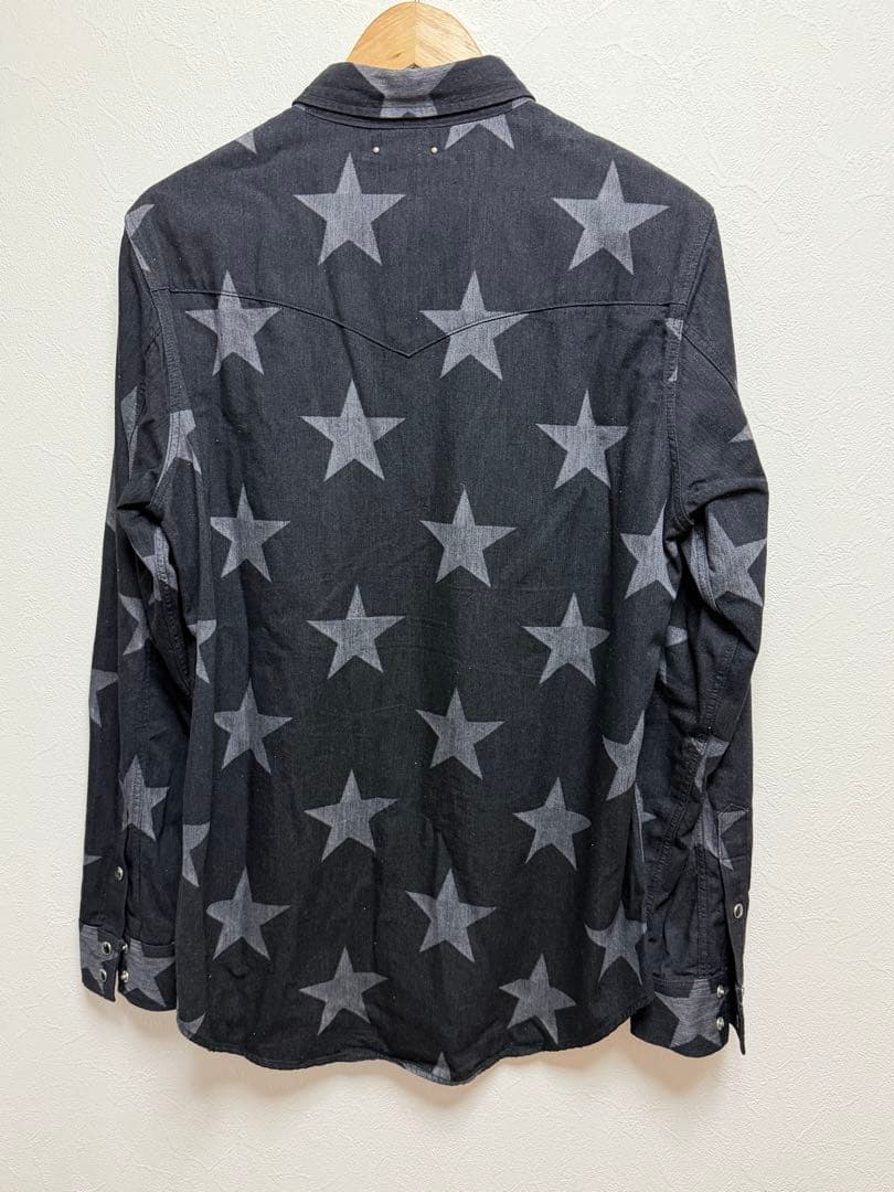 キムタク MINEDENIM Star Western SH シャツ Lサイズ - メルカリ