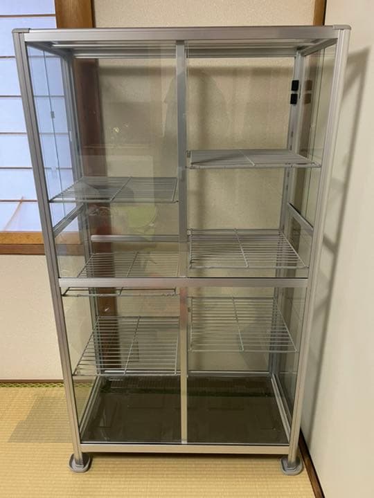 節約 【引取限定】 ピカコーポレイション 温室 FHB-1508 ガラスケース 美品