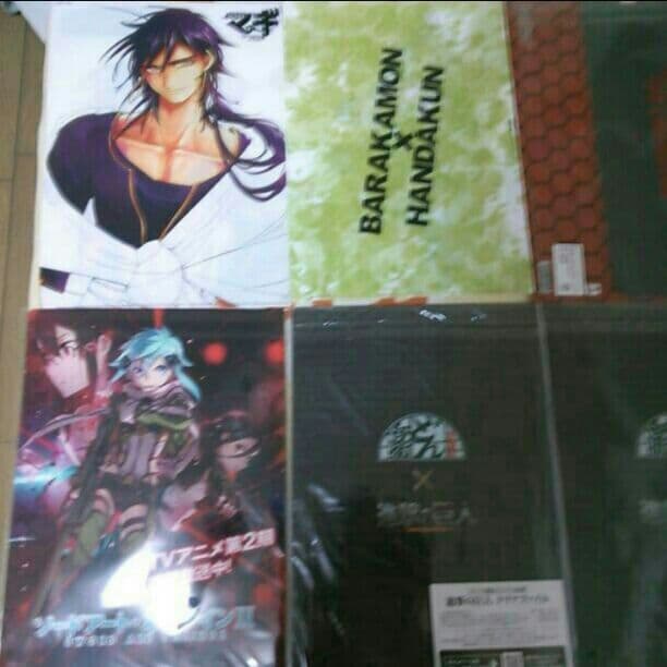 アニメ色々クリアファイル