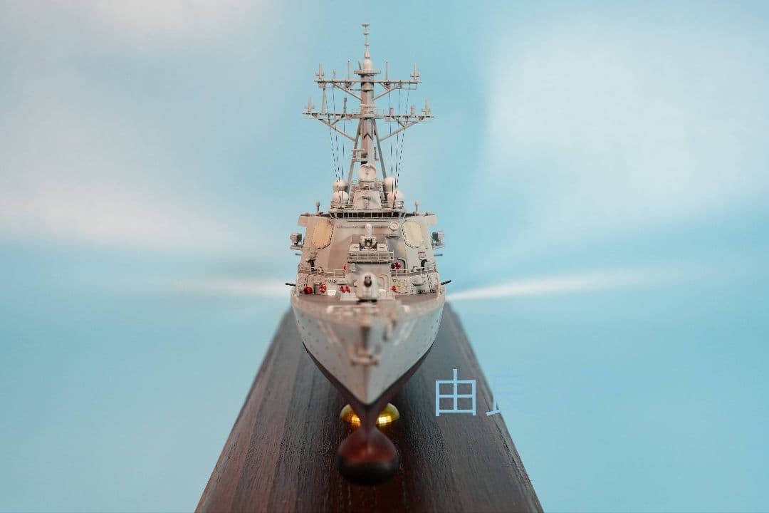 完成品 1/350 アメリカ海軍 DDG-54 カーティスウィルバー