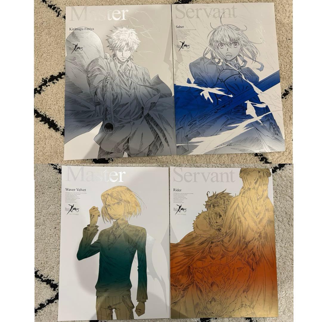 Fate/zero 描き下ろし線画ポスター4種セット 早期予約特典 - メルカリ