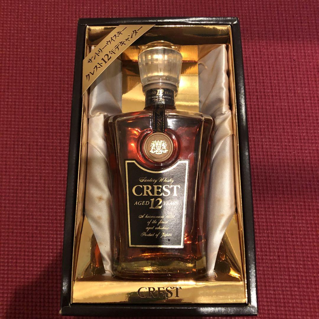 サントリーウィスキー クレスト12年