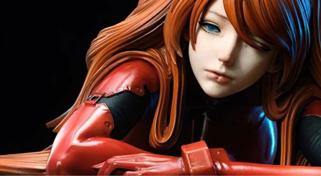 エヴァンゲリオン アスカ ガレージキット ジャックオーポーズ フィギュア レア