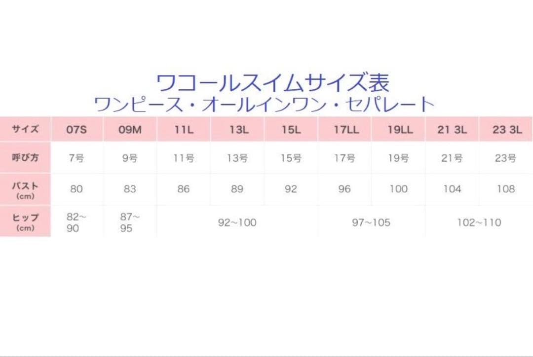 ワコール（Wacoal） 水着 スイムウェア オールインワン 13L 新品未使用