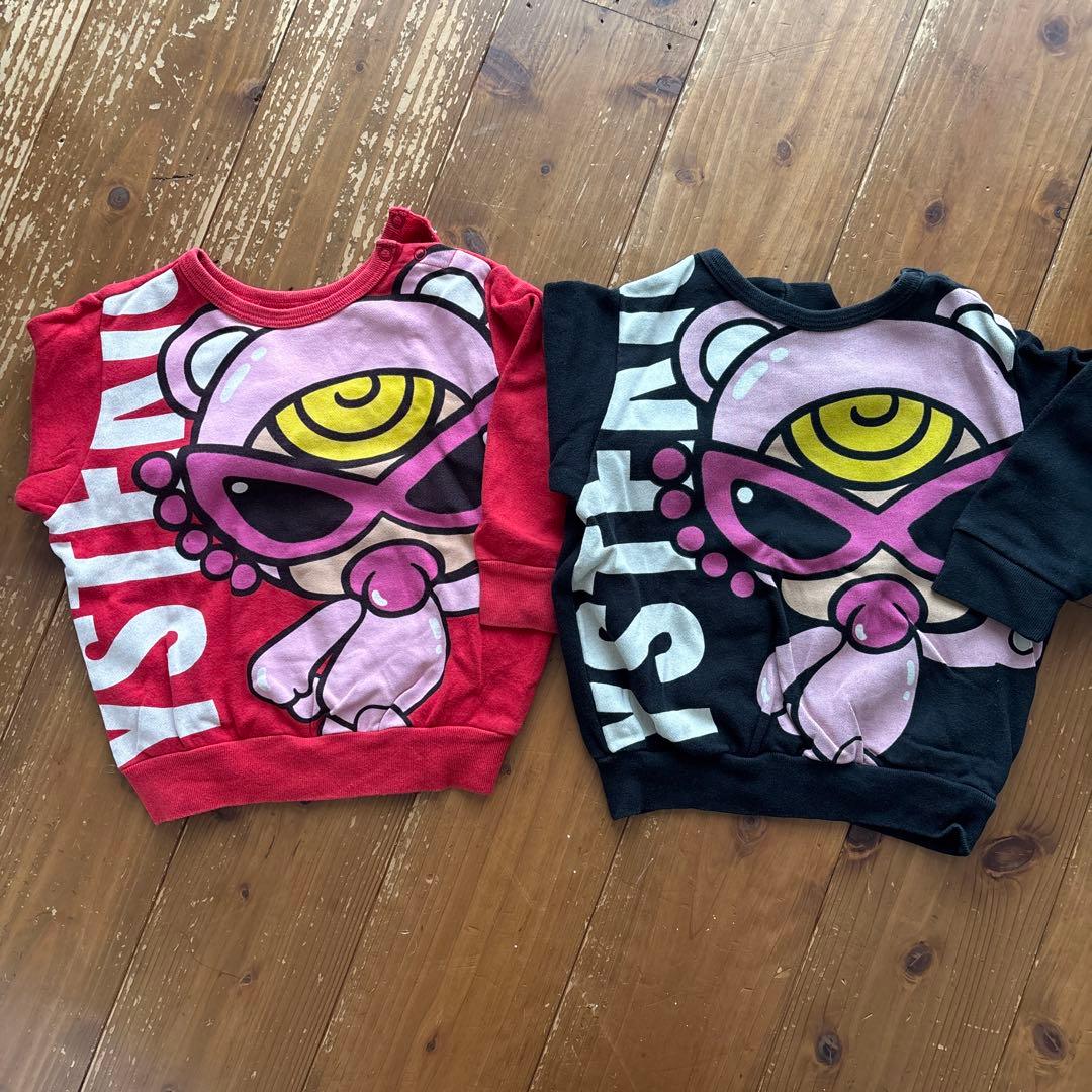 【追加済み】ヒスミニ90まとめ売り女の子向け人気のサロペ、トレーナーなど21点