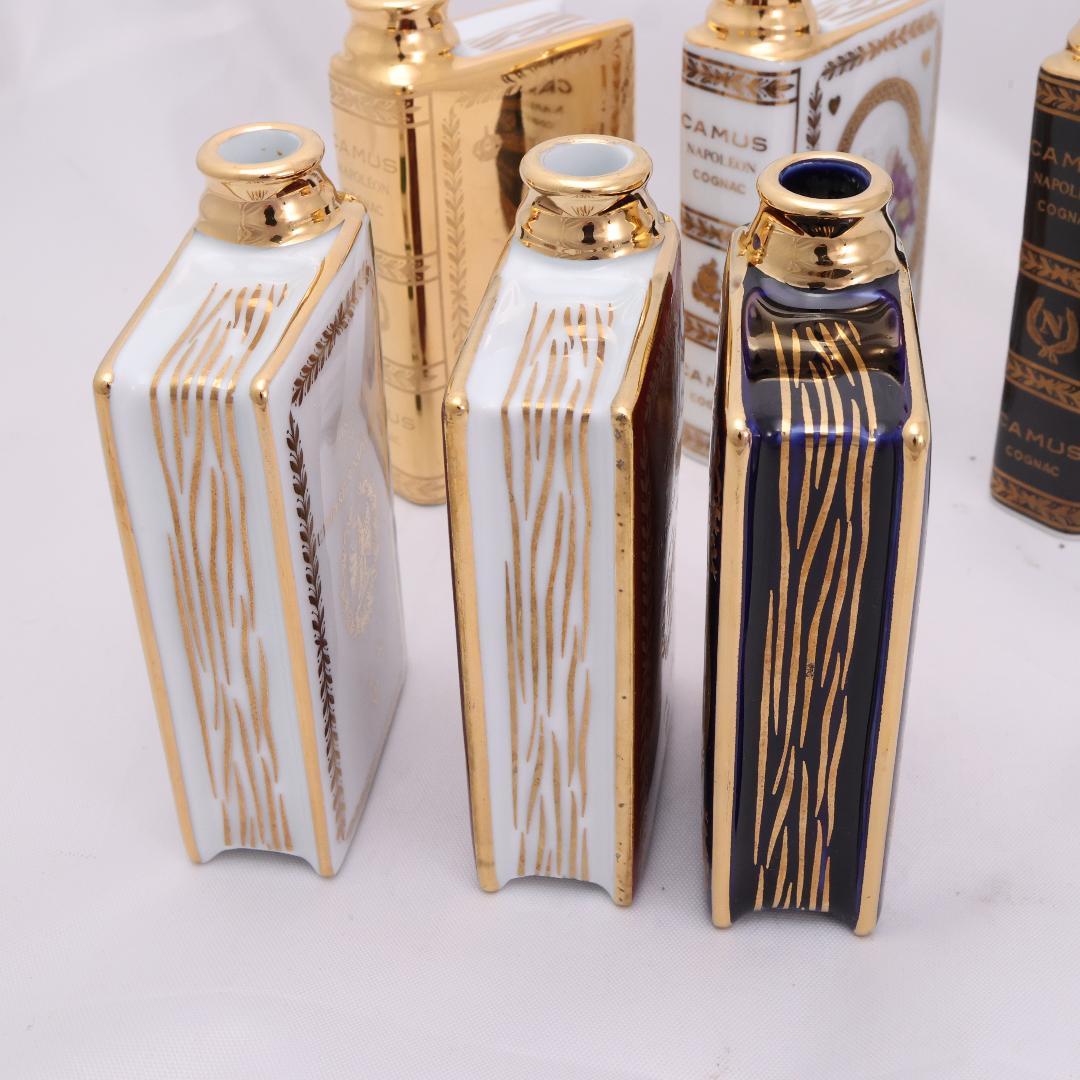 空瓶 CAMUS ナポレオン ブック型ミニボトル ブランデー コニャック 6本