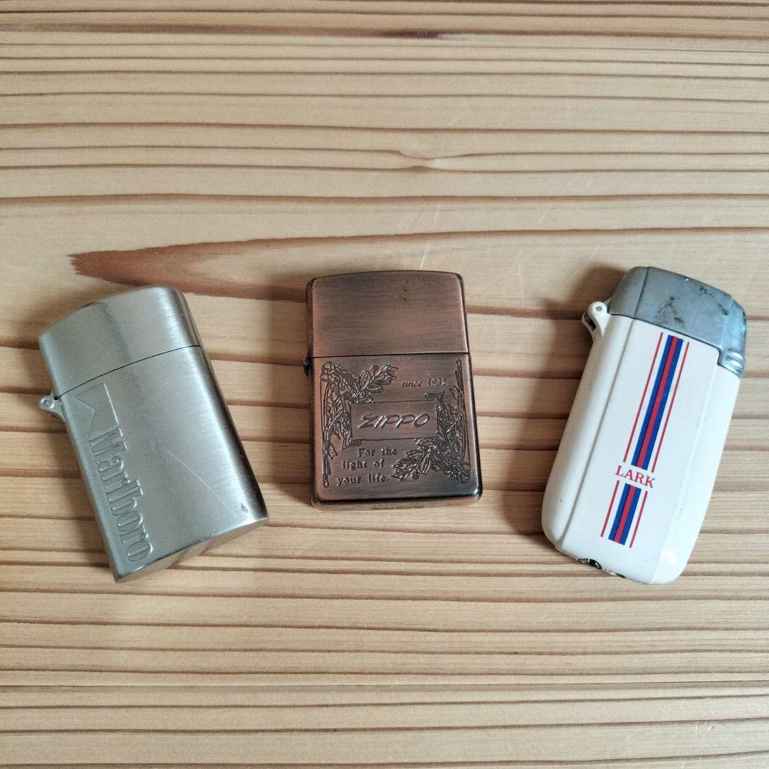 ビンテージガスオイルライタージャンクセット