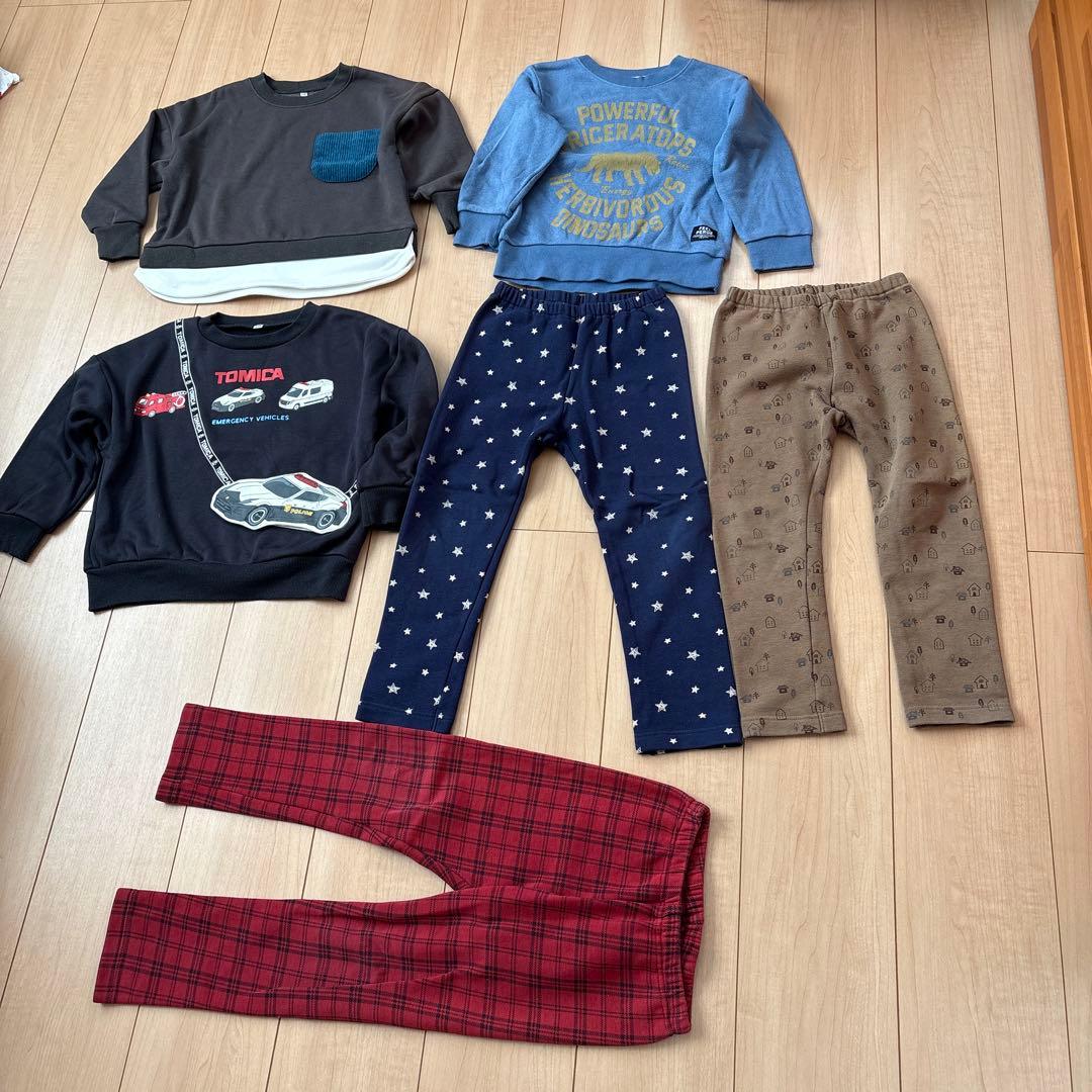 冬服110サイズ男の子まとめ売り23点＆おまけ7点セット。幼稚園保育園用冬服。