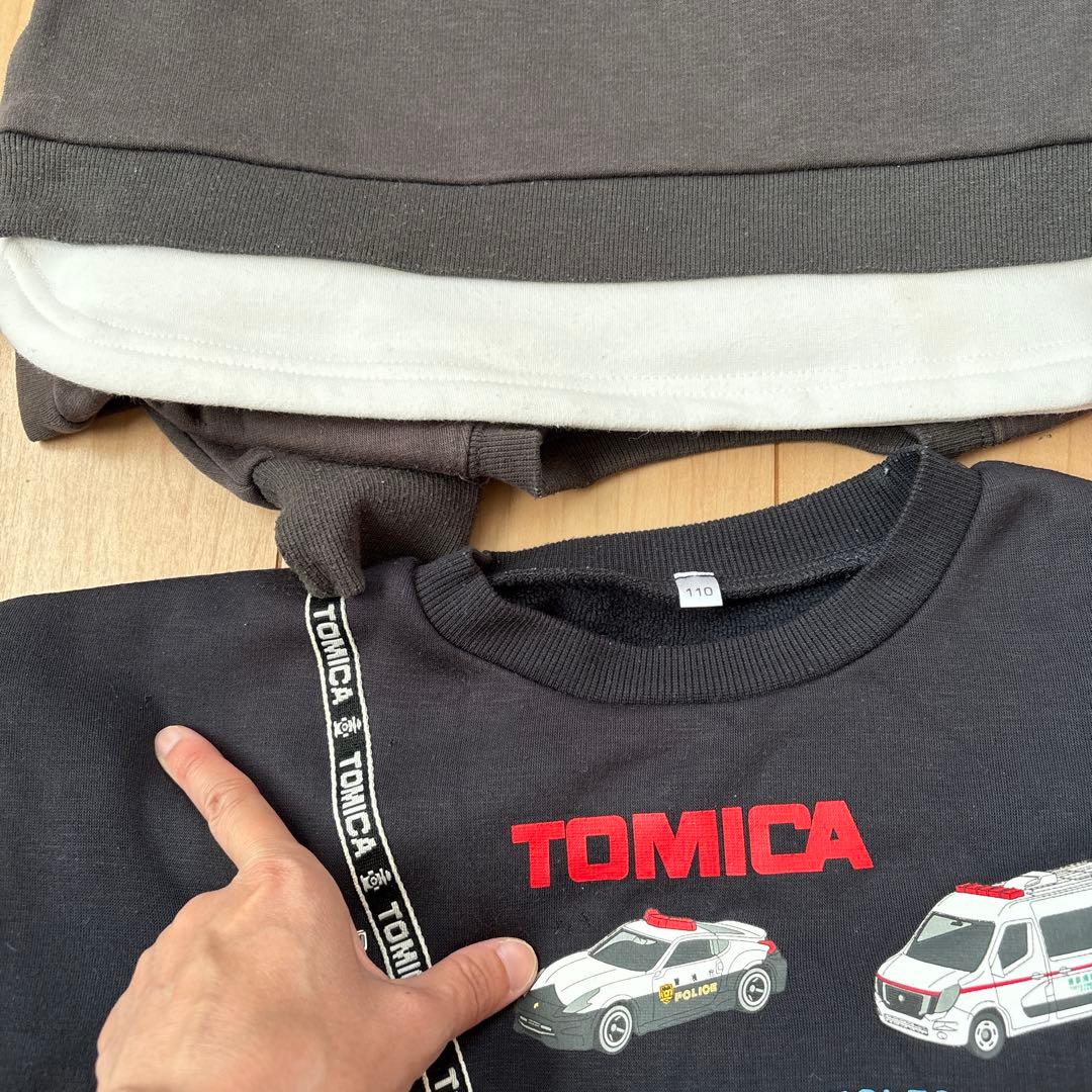 冬服110サイズ男の子まとめ売り23点＆おまけ7点セット。幼稚園保育園用冬服。