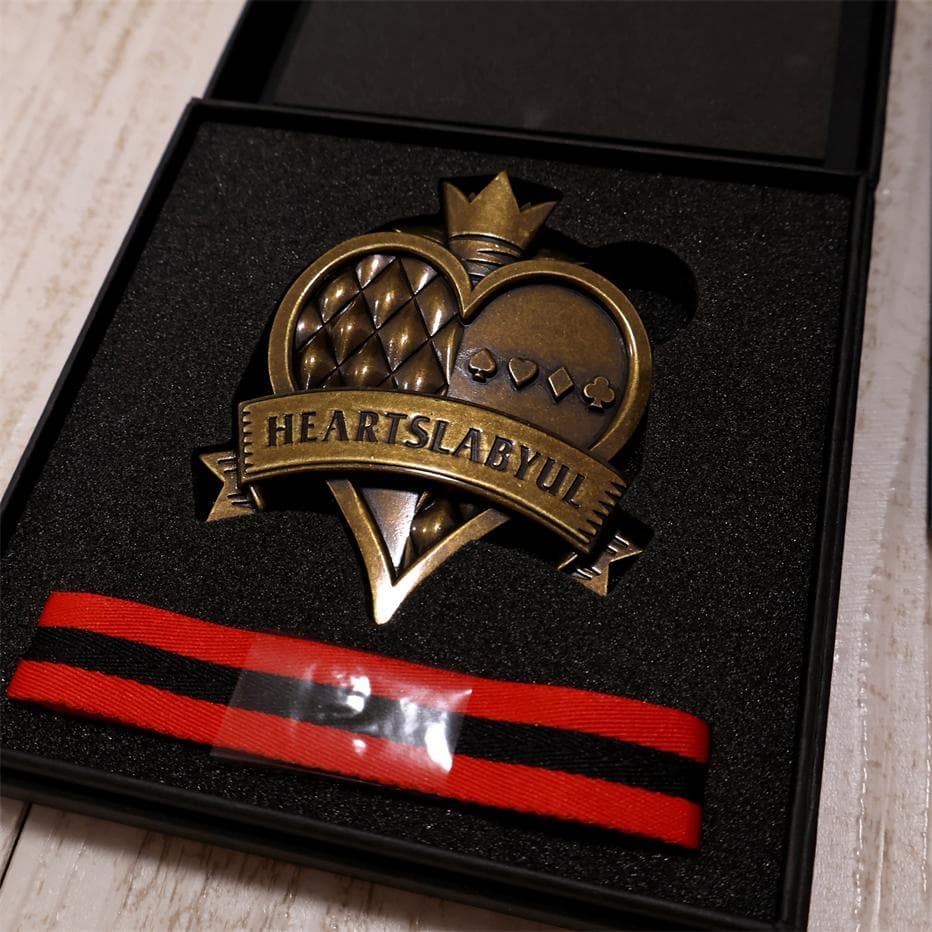 公式　アニプレックス　ツイステ　ハーツラビュル寮　腕章　寮章