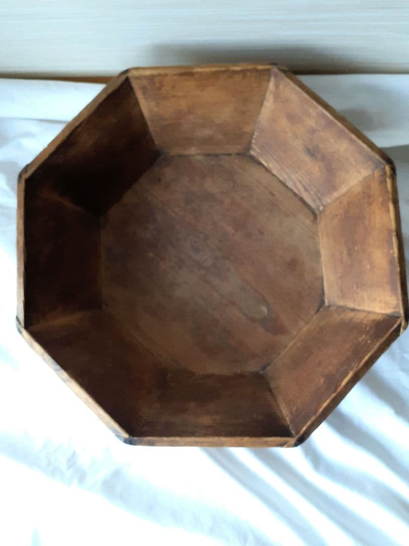 韓国 アンティーク 八角木盤