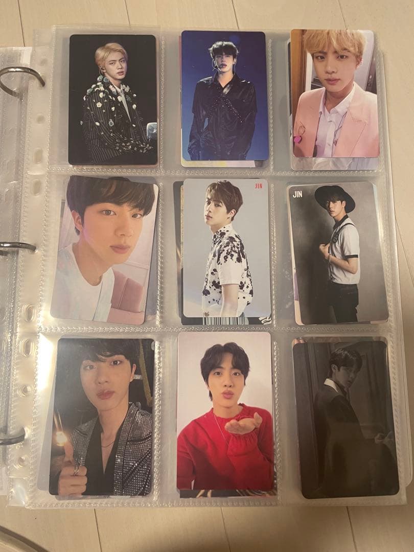 BTS 防弾少年団 ジン トレカセット