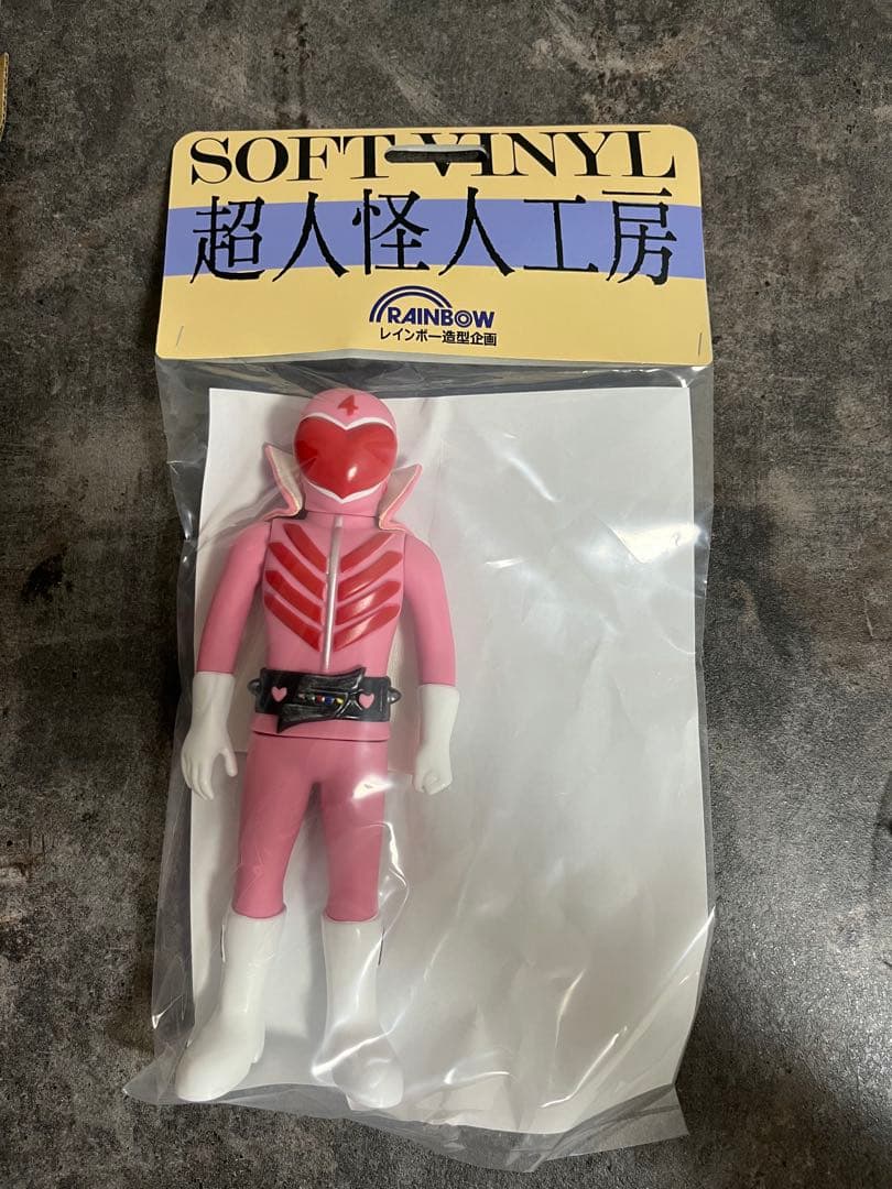 レインボー造型企画 モモレンジャー ソフビ フィギュア 秘密戦隊ゴレンジャー レインボー造型企画 モモレンジャー ソフビ フィギュア 秘密戦隊