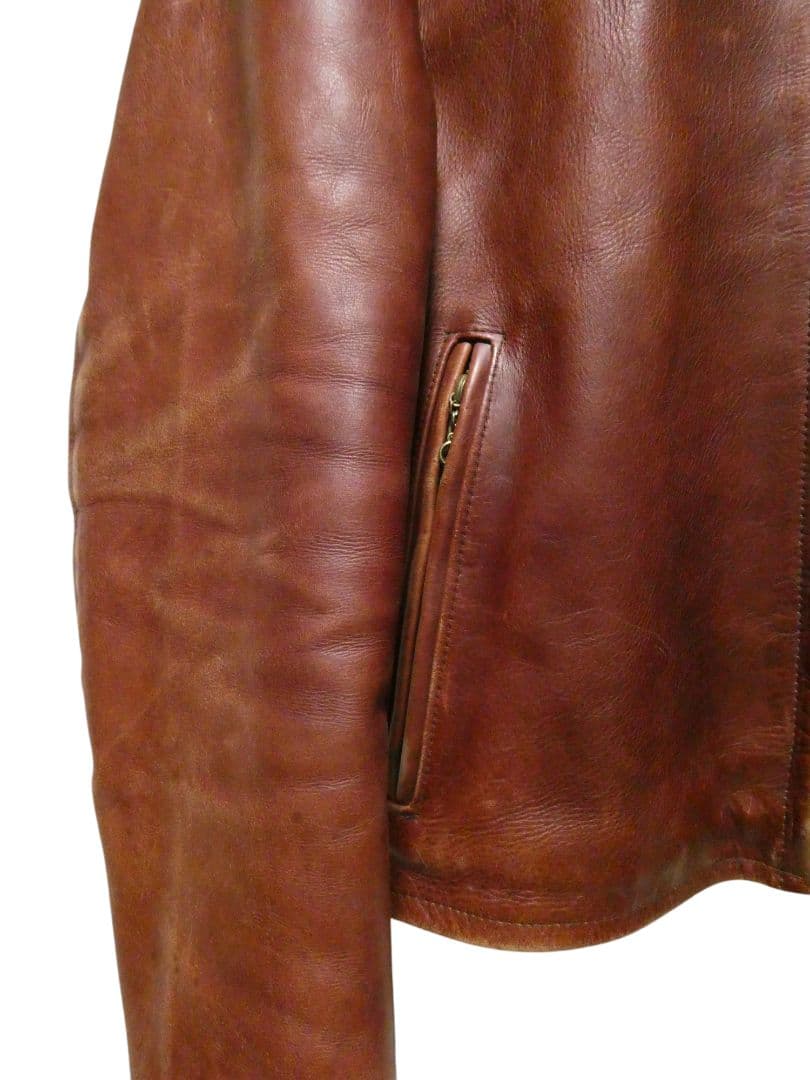 ステアハイド＆TALON！1970年代レプリカ！SQUADRONシングルレザー