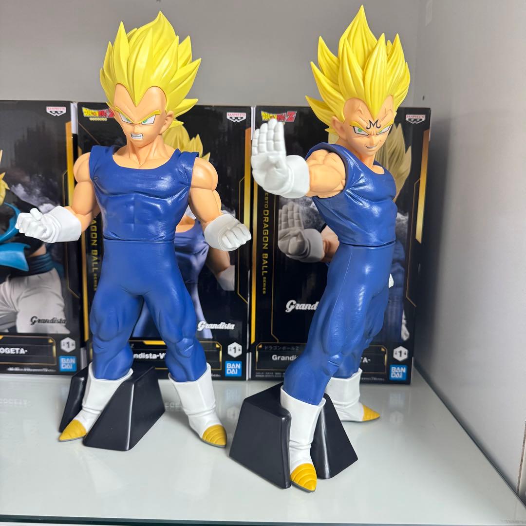 Grandistaドラゴンボール 孫悟空 ベジータ フィギュア ゴジータ 魔人