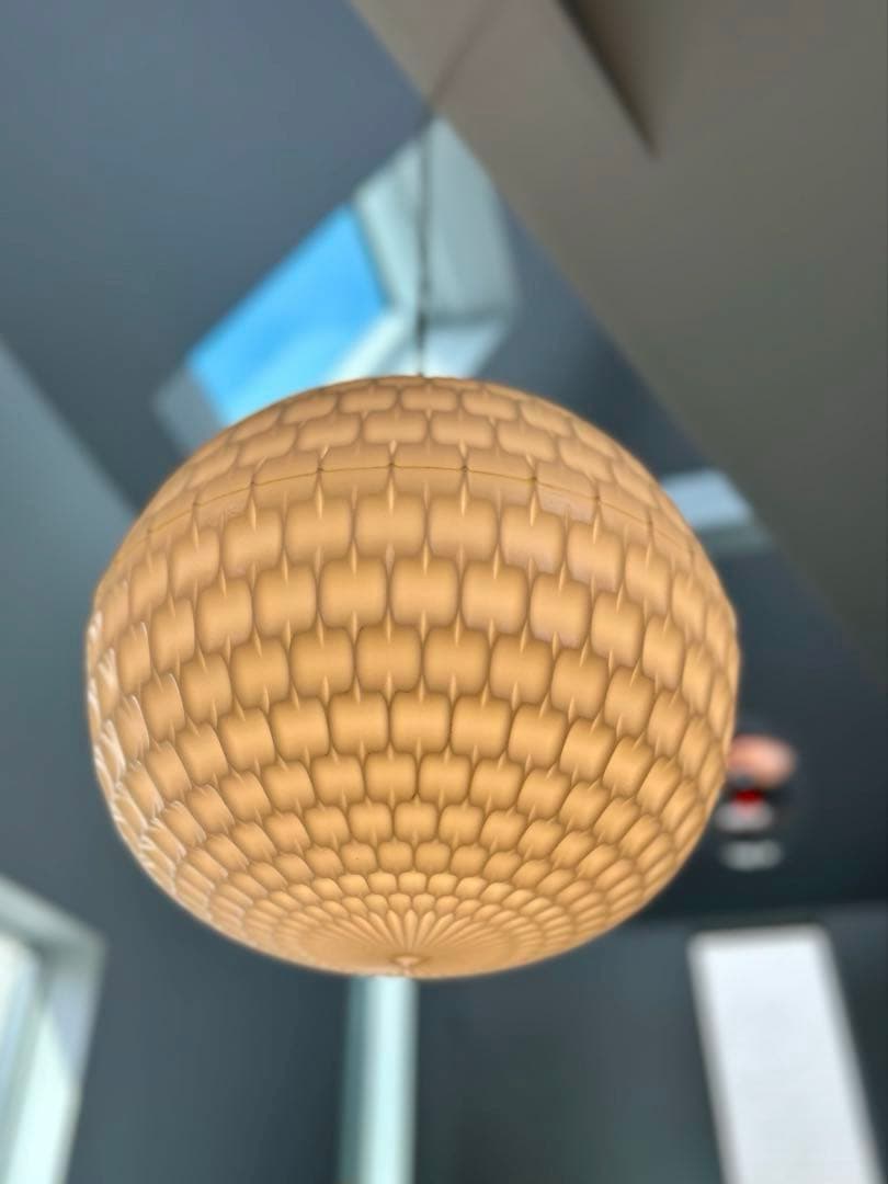 仏70年代Aloys F. for Erco ヴィンテージ・ペンダントランプ