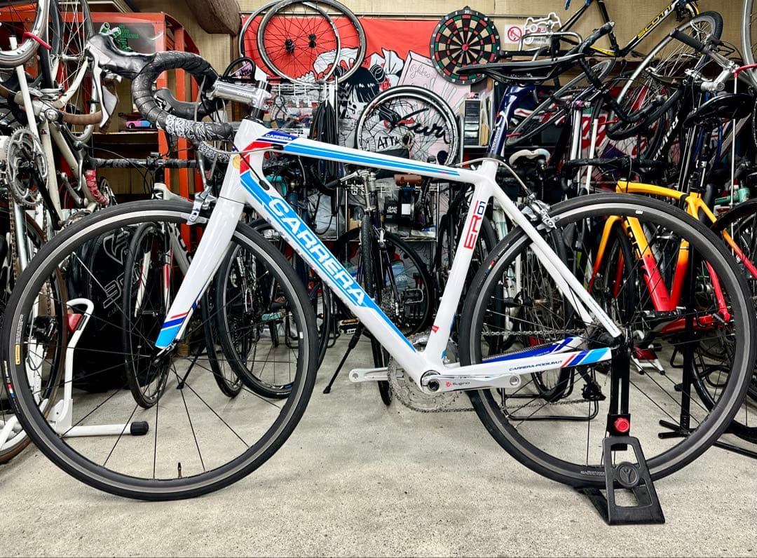 CARRERA ER-01アルテグラ スギノクランクゾンダ組み基本分解発送無料！