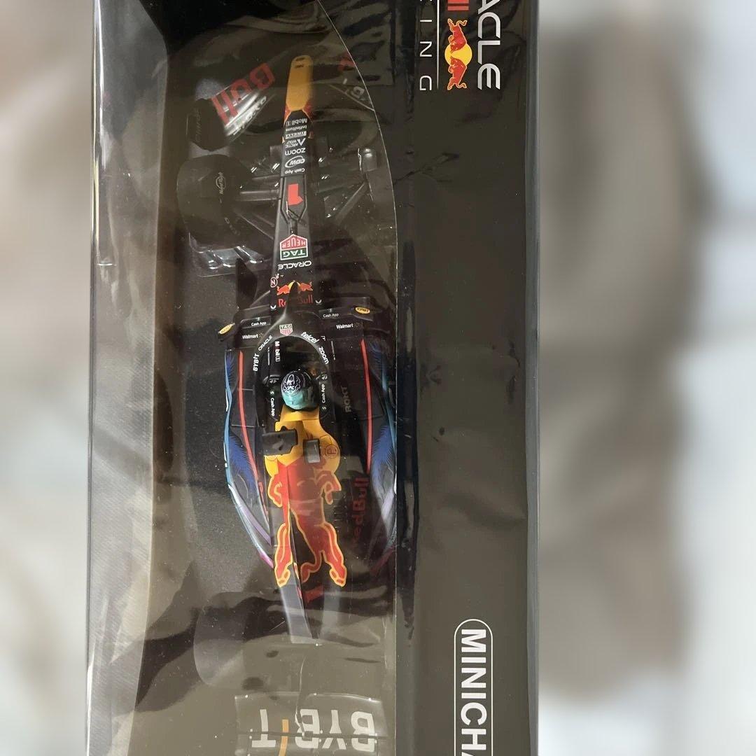 HPミニチャンプス1/18レッドブルF1マックスフェルスタッペンマイアミ