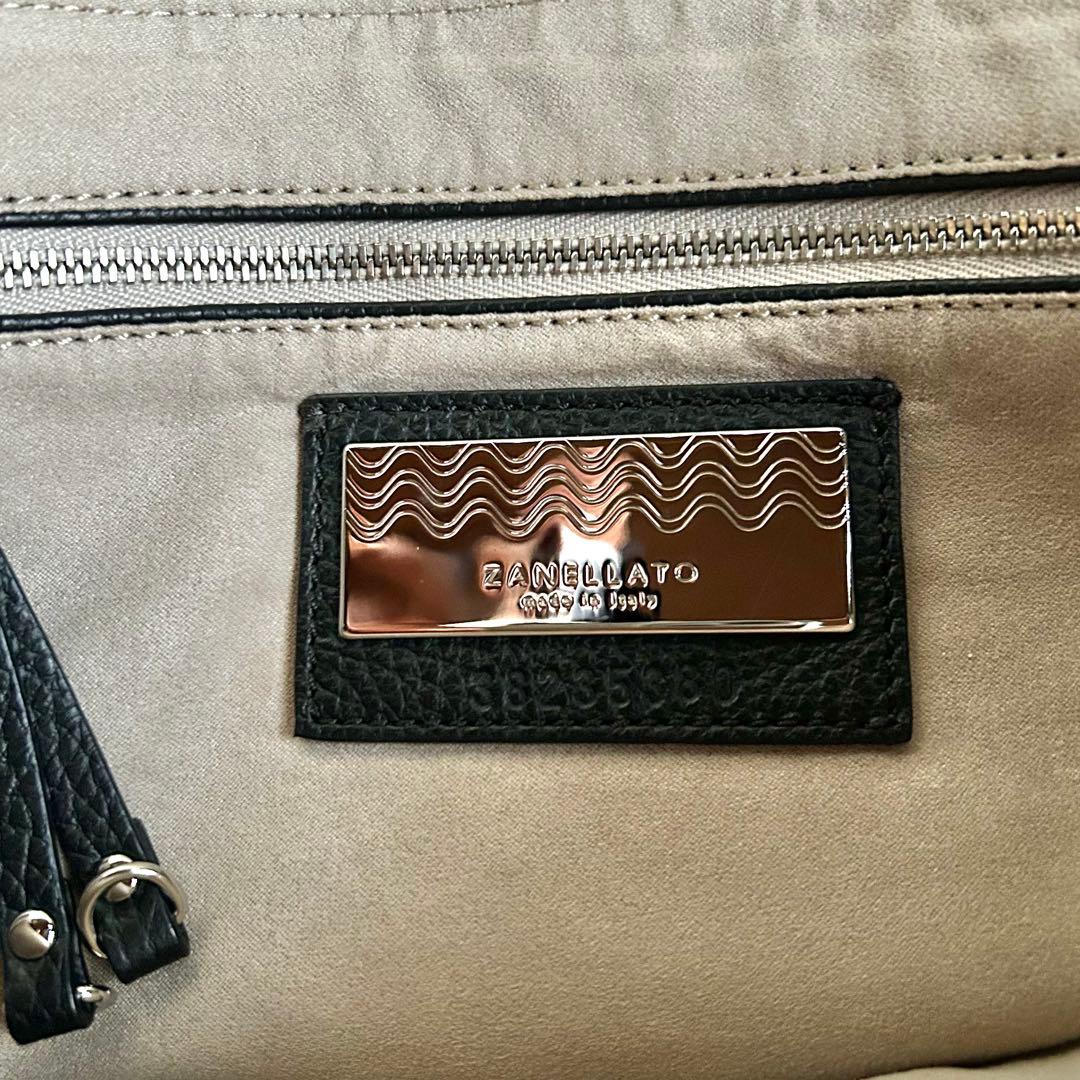 【専用ページ】未使用級　ザネラート2way ポスティーナブラックショルダーバッグ