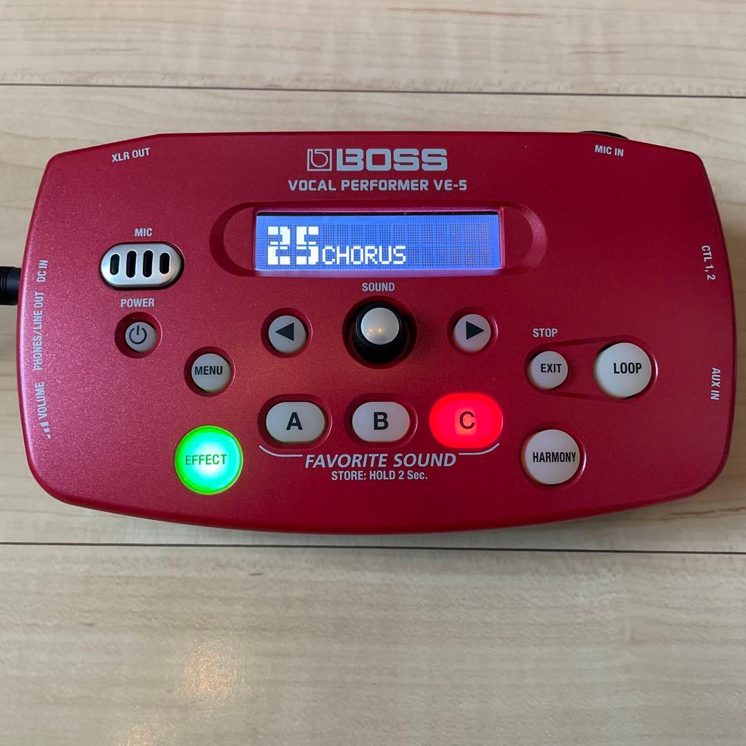 BOSS VE-5 ボーカルパフォーマー ボーカルエフェクター 元箱あり