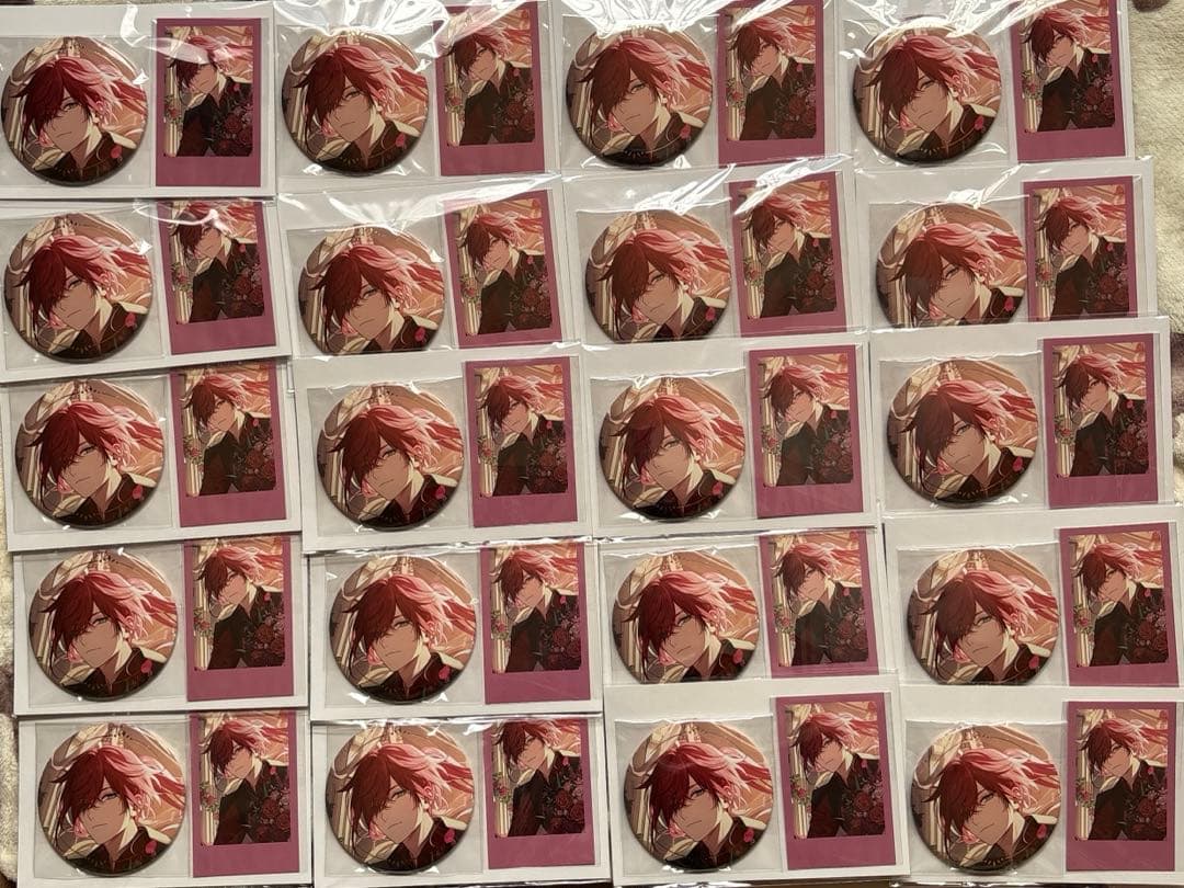 ローレン 2025バースデー 箔押し缶バッジ&チェキ風カード 10セット①