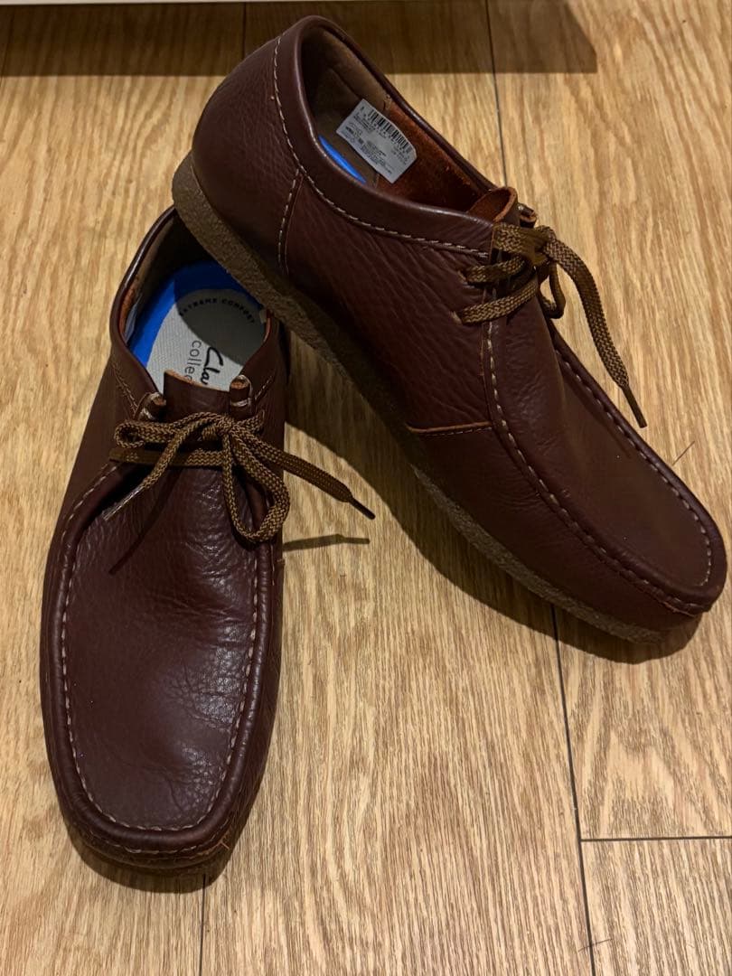 Clarks ブラウン （シボ皮）