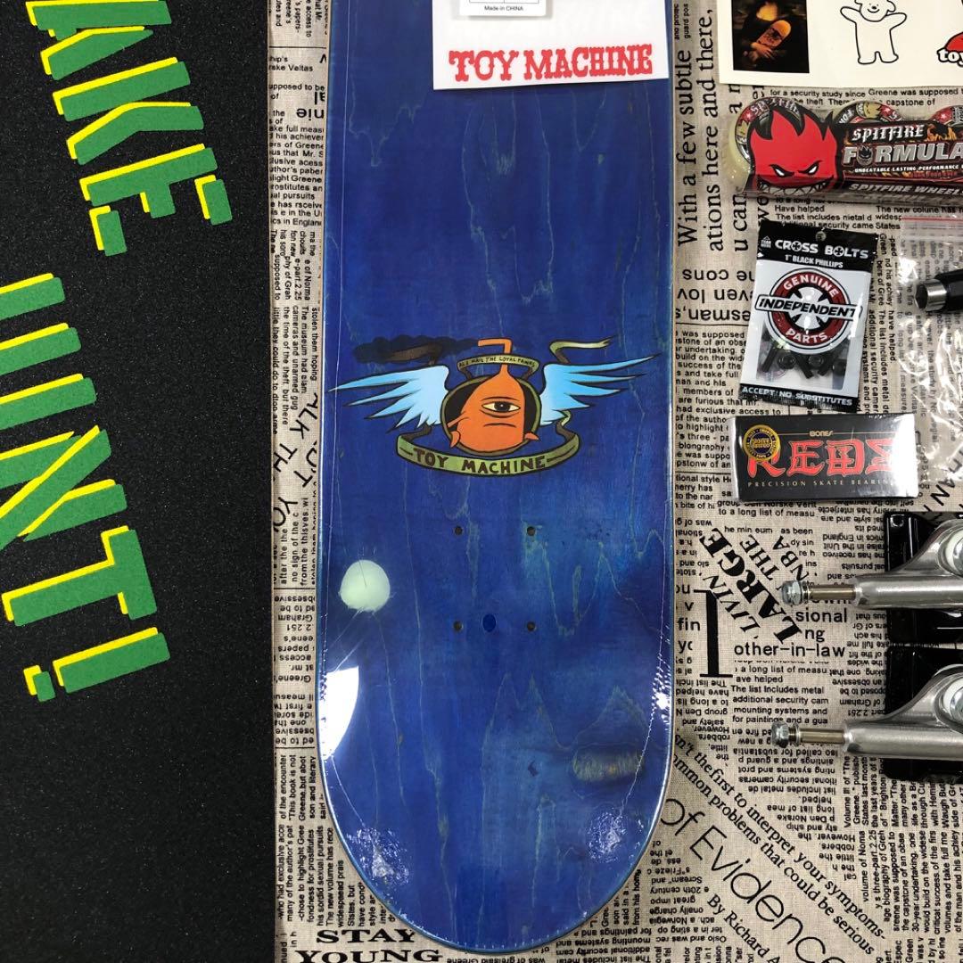 TOY MACHINE スケボー スケートボード スケボーセット 8.0