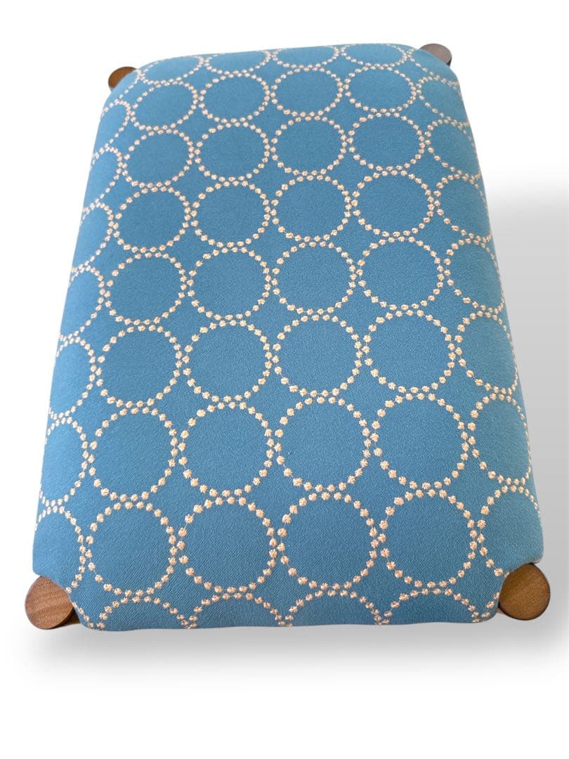 限定　ミナペルホネン　スツール　イス　椅子　オットマン　ブルー　新品未使用　家具