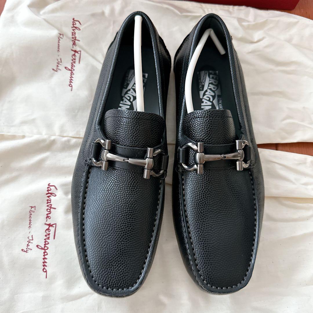 サルヴァトーレフェラガモ/ドライビングシューズ/5 1/2(23.5cm)小さめ