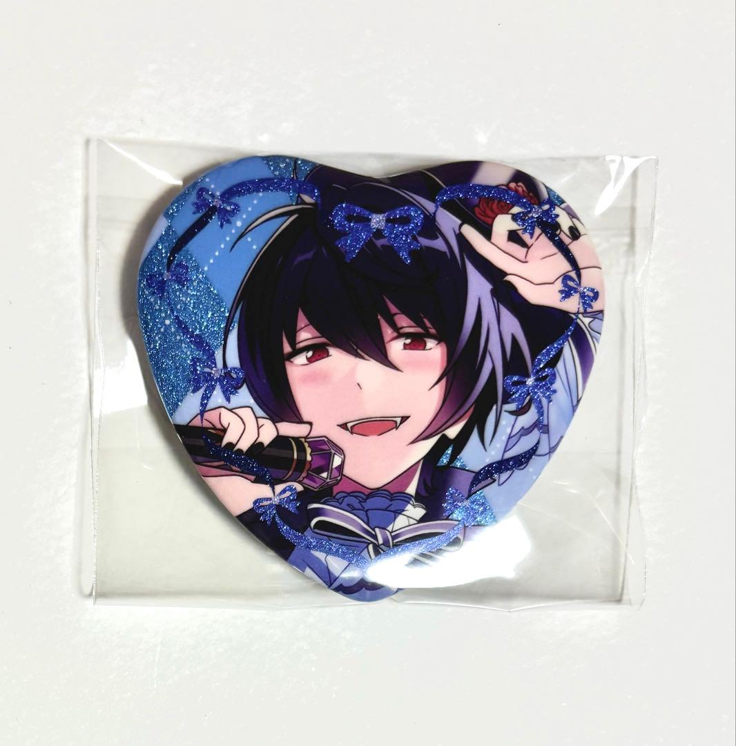 朔間凛月 傾心ハート缶バッジ 中国 LaMort