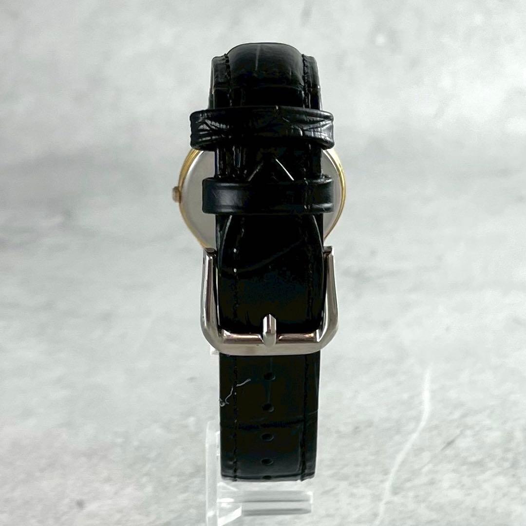 SEIKO ドルチェ ゴールド ブラック 腕時計 セイコー メンズ 稼働