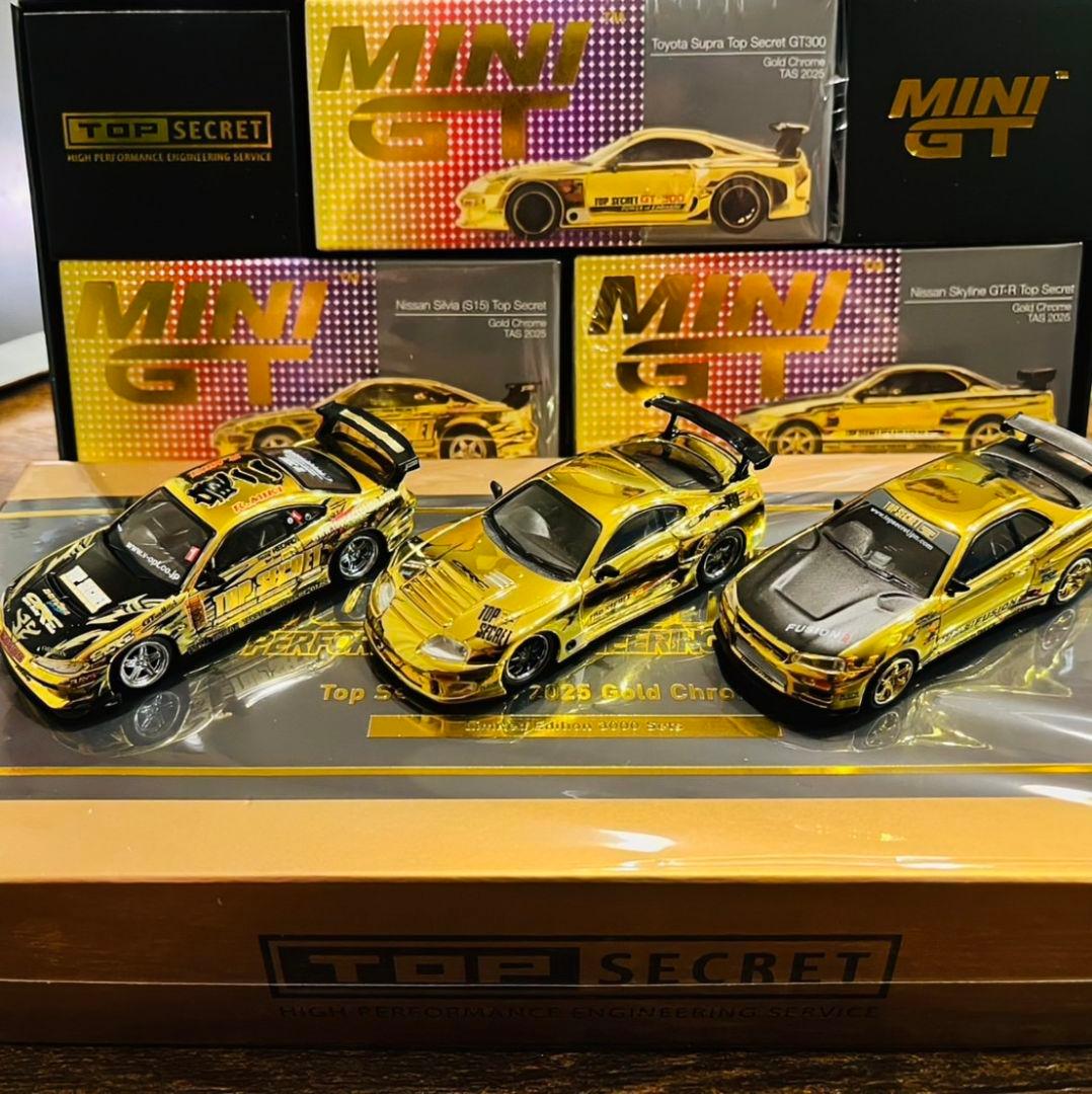minigt オートサロン2025限定　トップシークレット3台セット