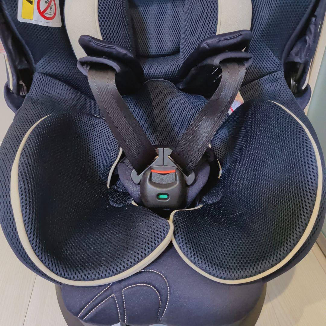 【極美品】エールべべ クルット5i グランスISOFIX最上位モデル ネイビー