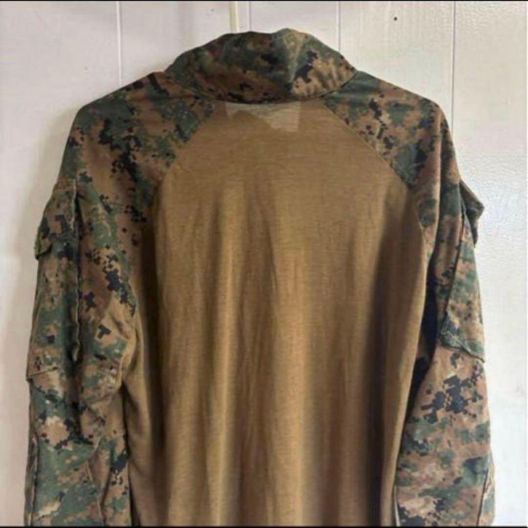 美品 米軍 実物 FR COMBAT ENSEMBLE SHIRT ウッドランド