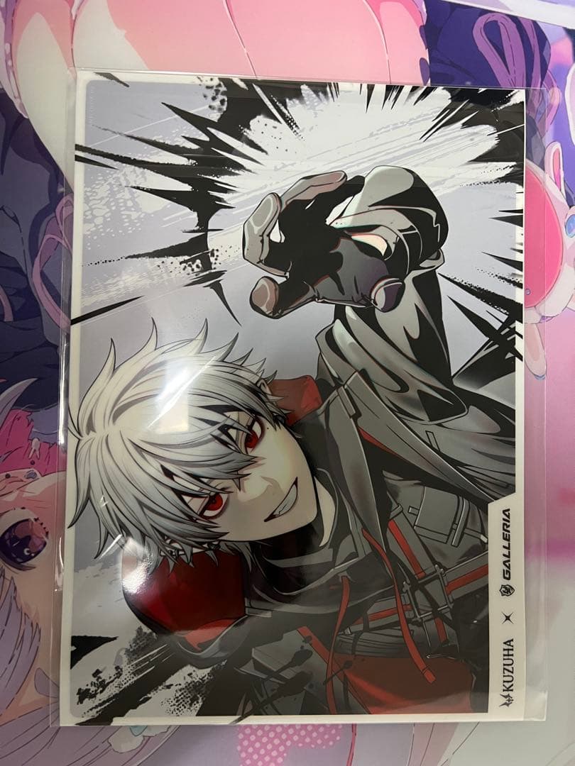 KUZUHA GALLERIA 購入特典 ポスターステッカー　システムボイス