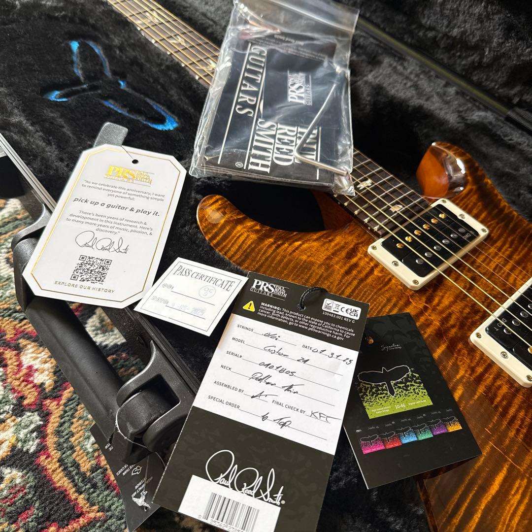 PRS2025Custom24 10Top Black Gold【1P Top】