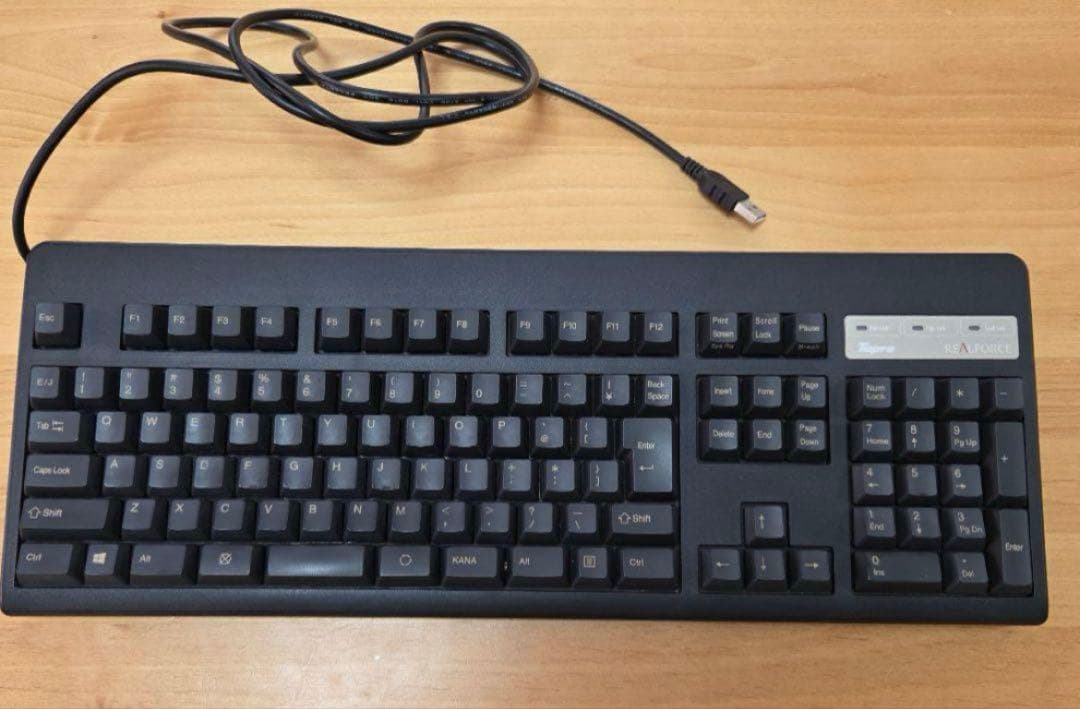 東プレTopre Realforce SJ08B0 有線キーボード