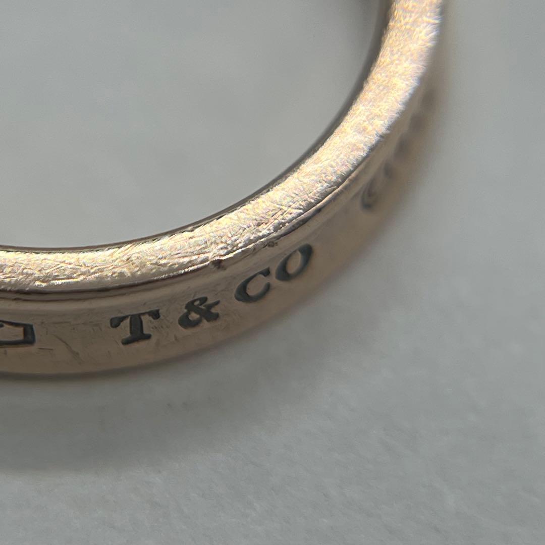 ティファニー TIFFANY 1837 ナロー リング 12号 ルベドメタル
