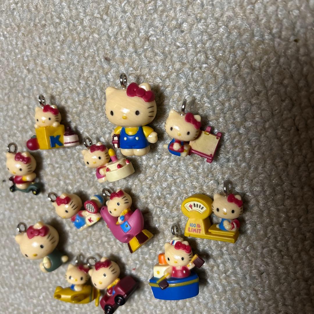 ハローキティ アクリルキーホルダーセット12個セットレア！希少！