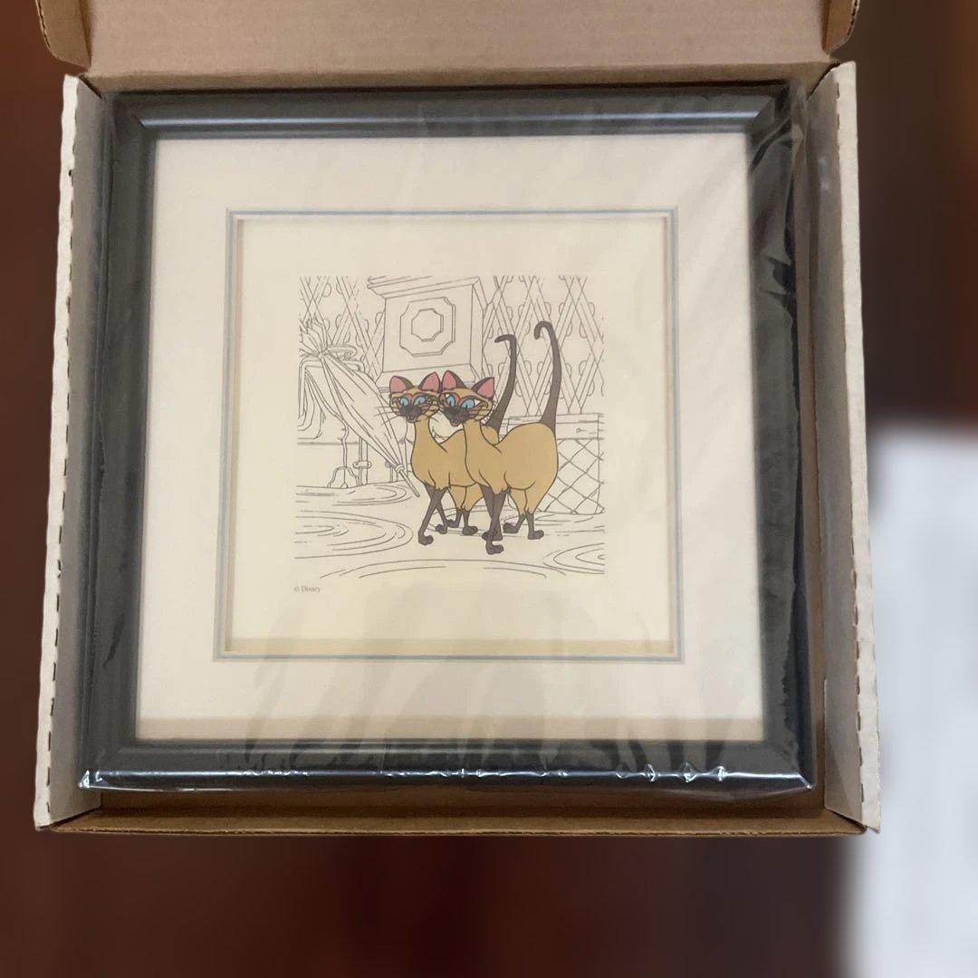 限定品☆わんわん物語 LADY＆TRAMP トランプ サイとアム シャム猫