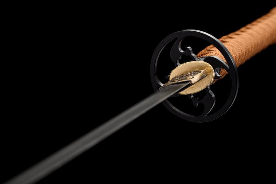 日本刀 模造刀 居合刀 斬馬刀 龍泉剣 清剣 大波ねじれ紋様侍刀【浮屠】