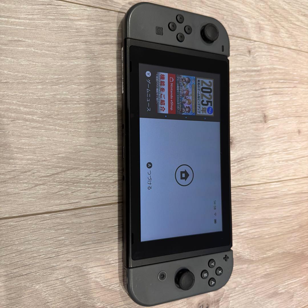 【おまけ付き】 Nintendo Switch グレー 本体
