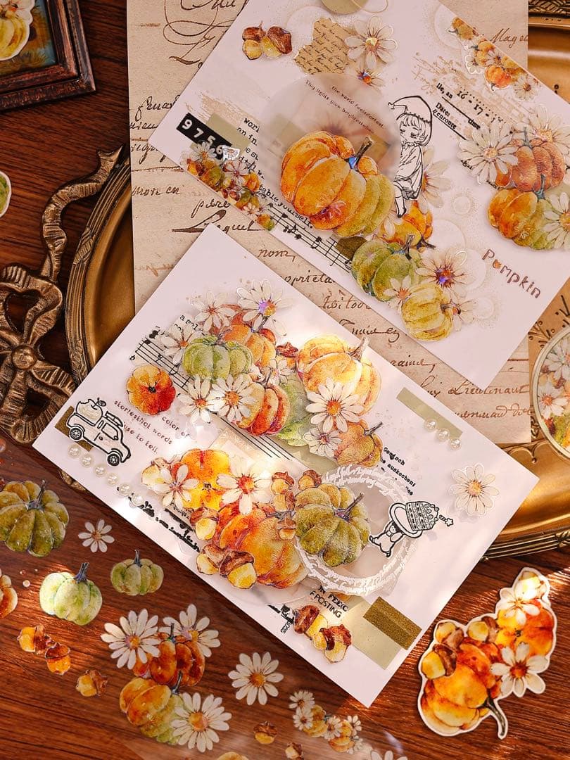 ⭐️SALE⭐️小白家文創《南瓜派》海外マスキングテープ マステ 【2747】