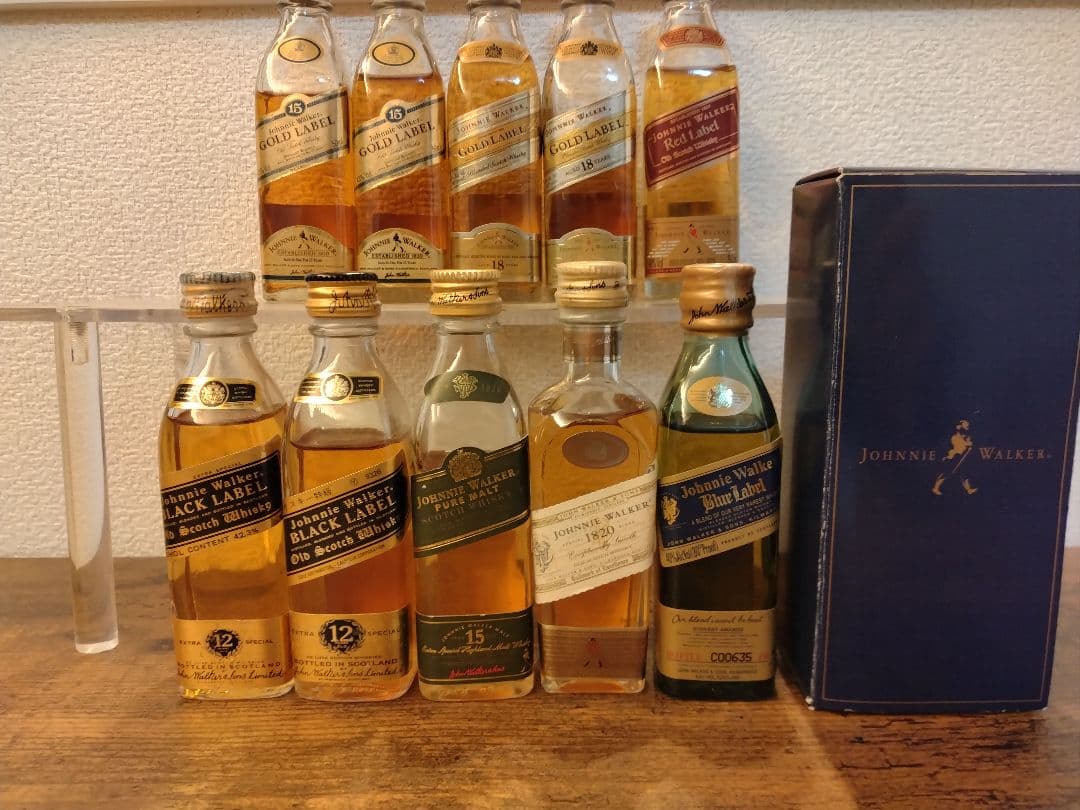 ジョニーウォーカーミニチュアボトルセット ジョニーウォーカーミニボトル3本セット｜Yahoo!フリマ（旧PayPayフリマ）