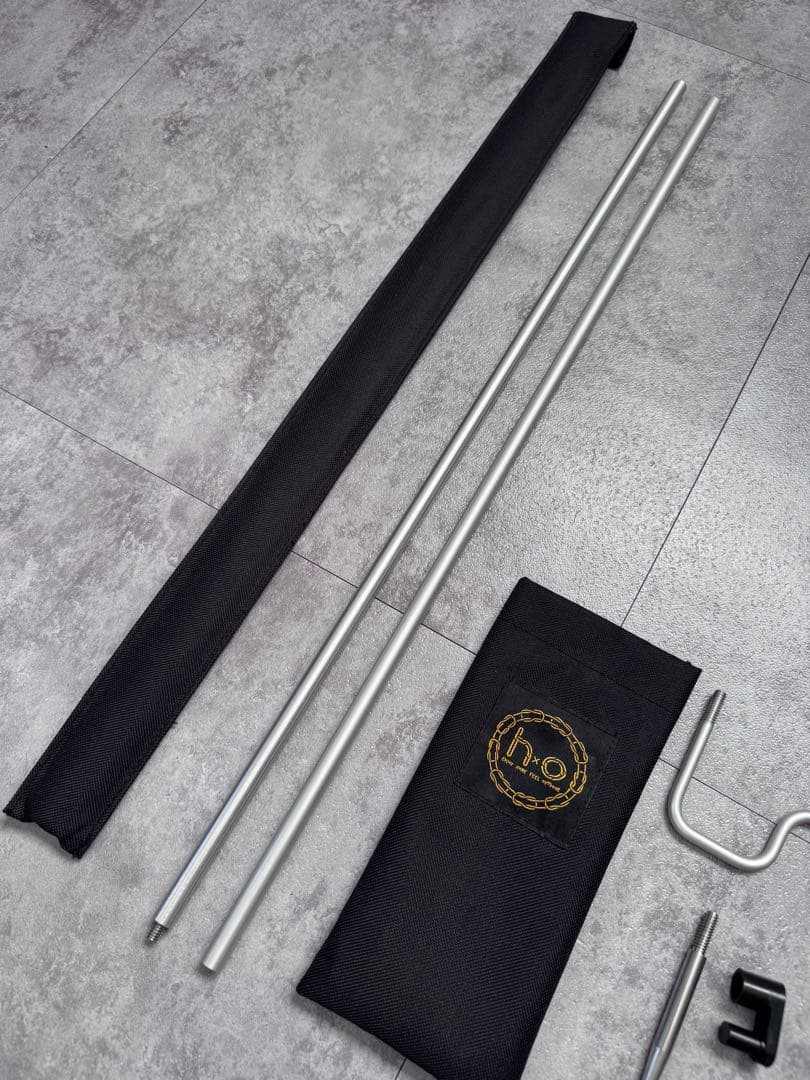 hxo design light pole silver AL - メルカリ