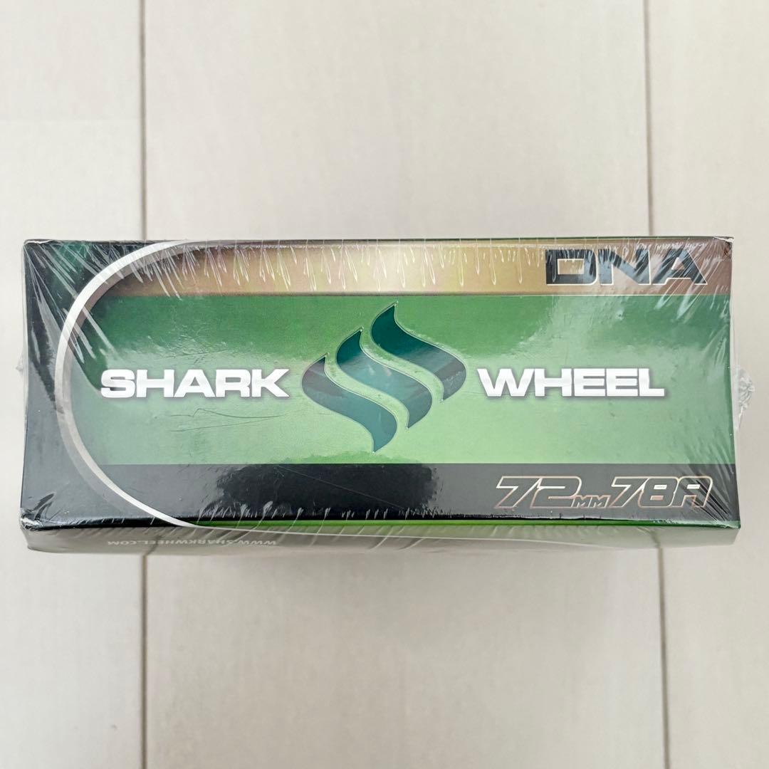 24☆新品 未開封☆ シャークウィール 72mm 78a クリア グリーン