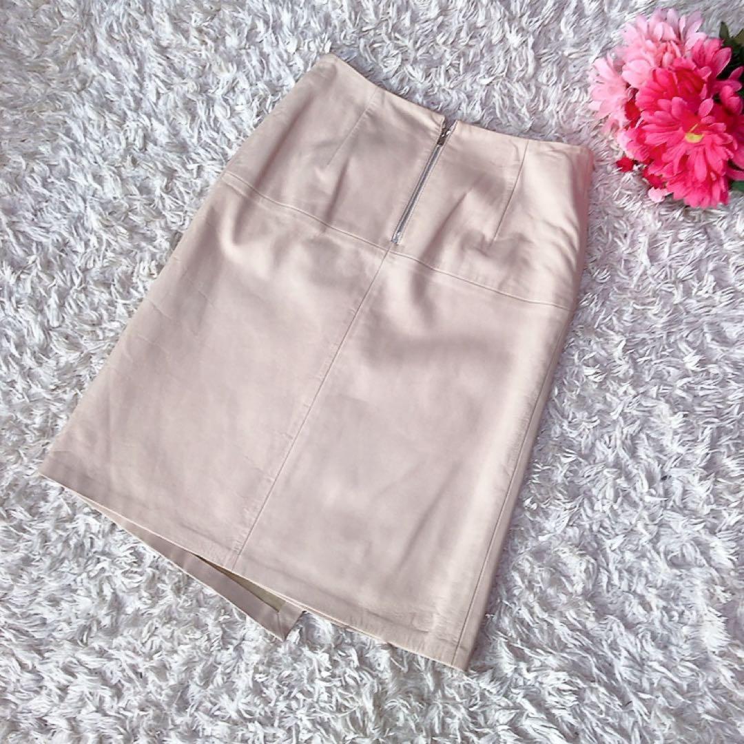 ⭐️新品⭐️ANAYI タイトスカート　M 本革